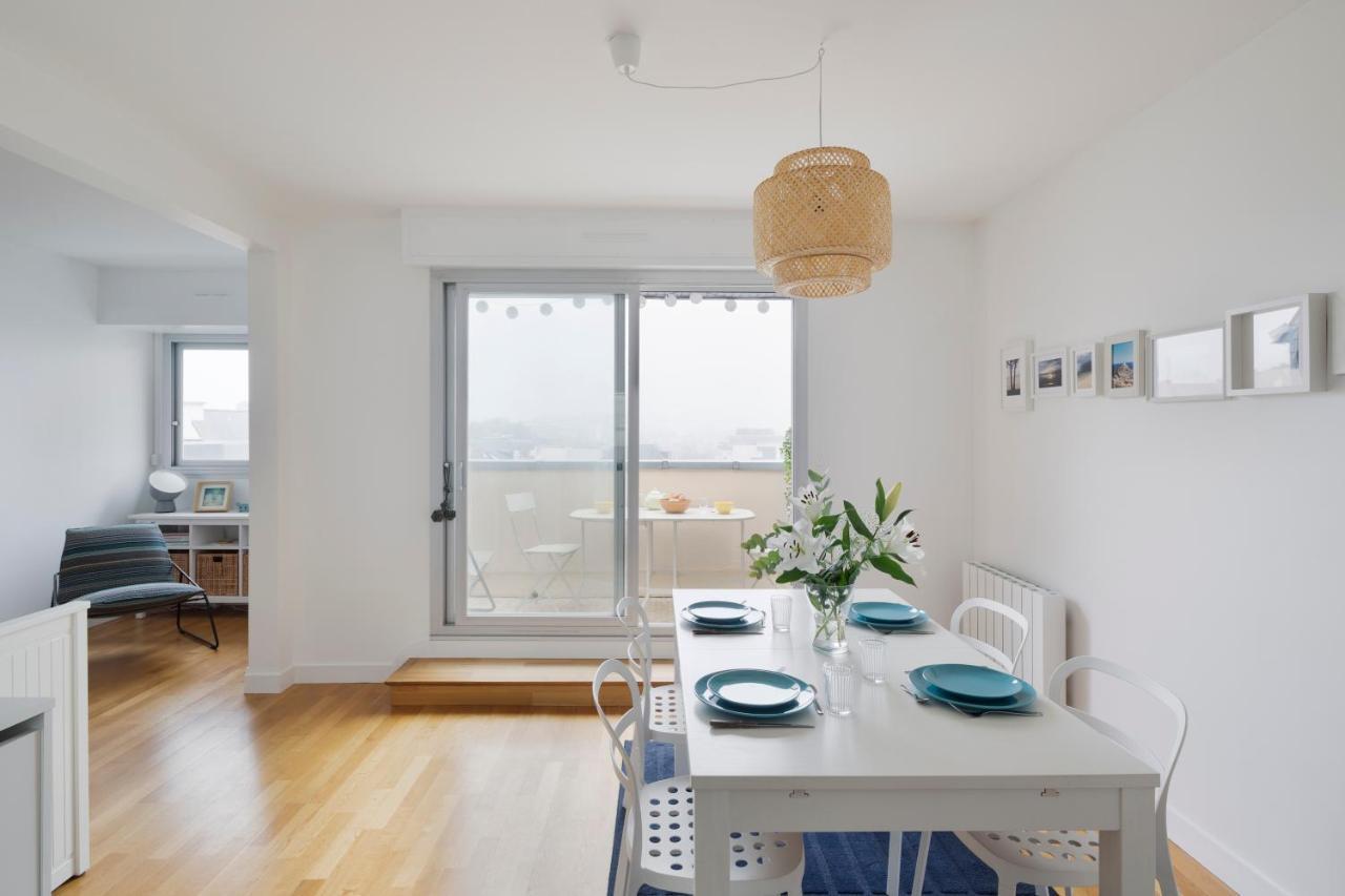 Ferienwohnung L'Opalin By Cocoonr - En Plein Coeur De Dinard Exterior foto